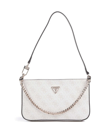 Guess Noelle Mini Taška cez rameno white logo