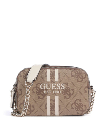 Guess Noelle 4G Logo Taška cez rameno latte logo