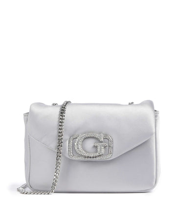 Guess Prue Taška cez rameno silver
