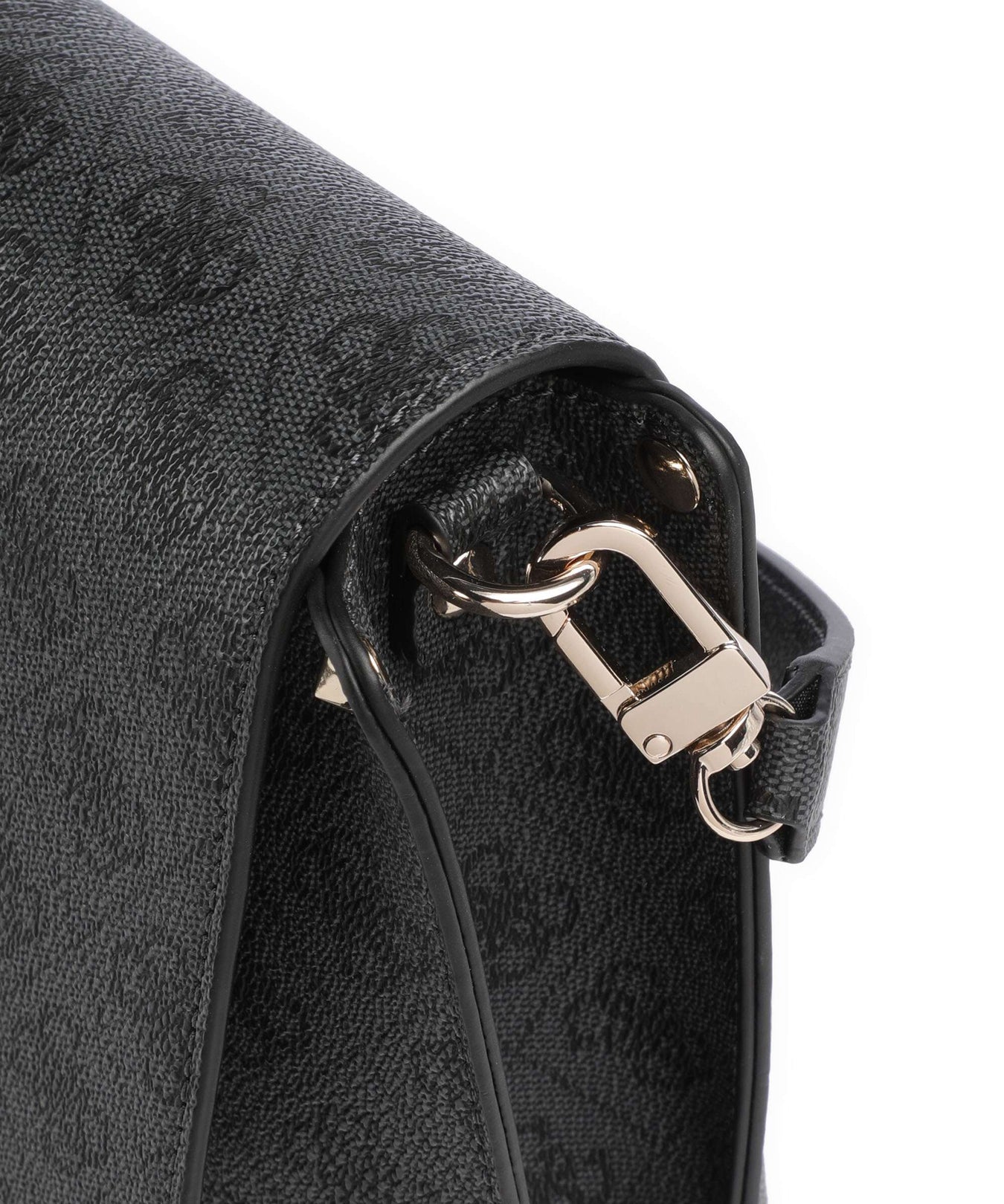 Guess Meridian Crossbody bag coal logo