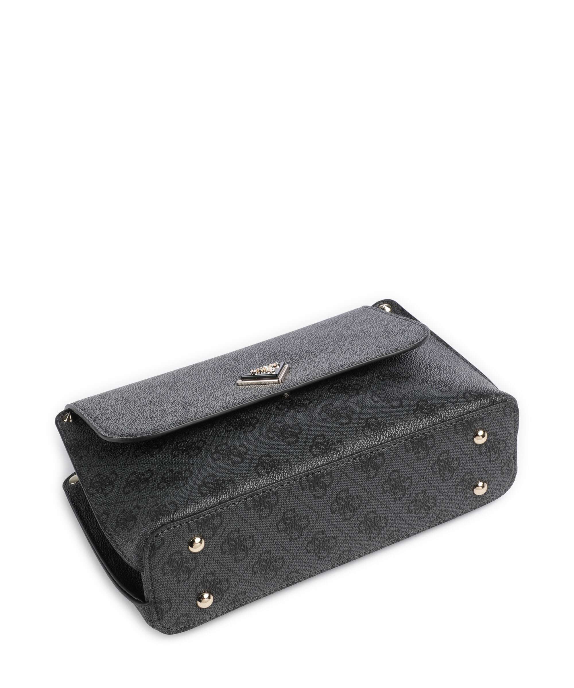 Guess Meridian Crossbody bag coal logo
