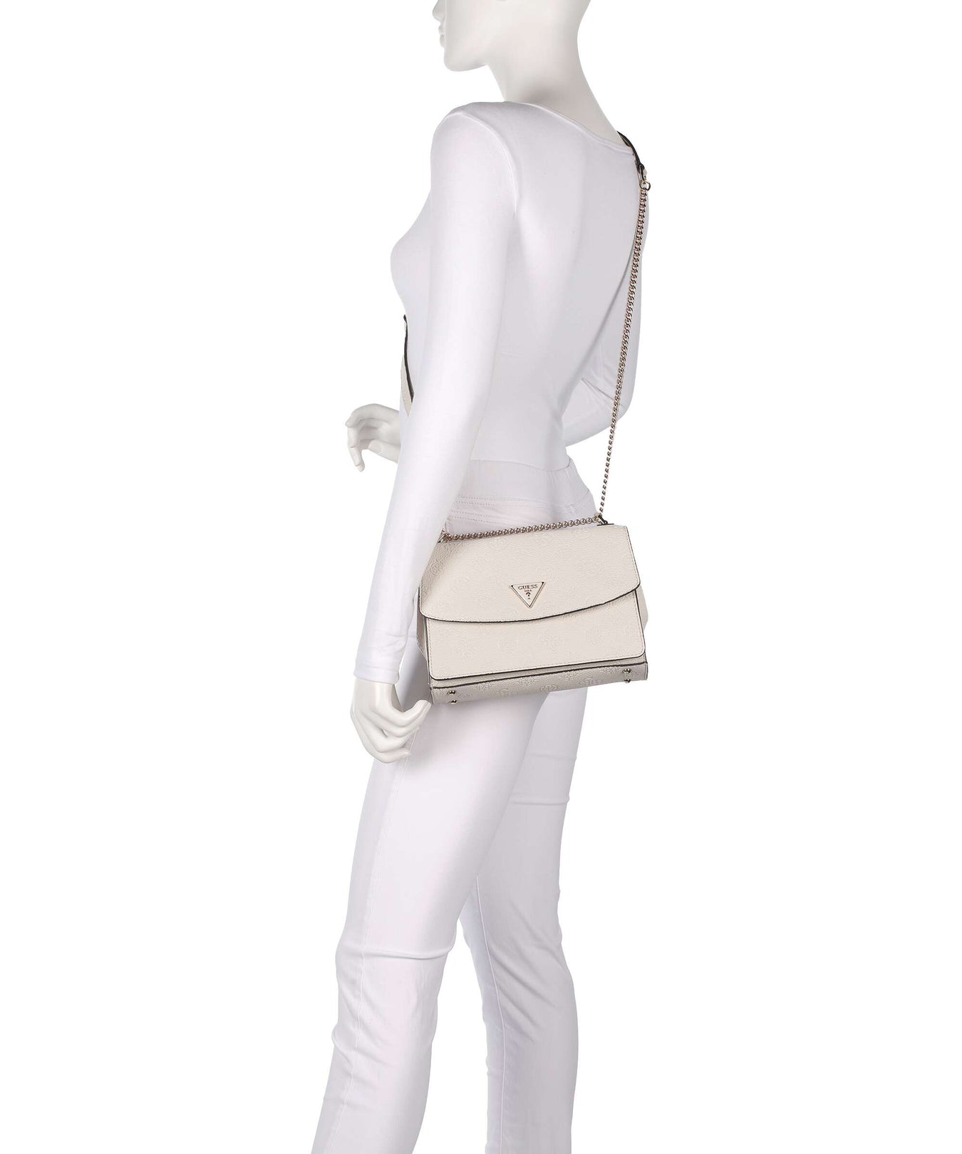 Guess Cresidia Shoulder bag bone logo