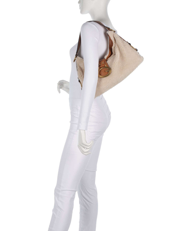 Guess Camden Hobo bag natural/cognac