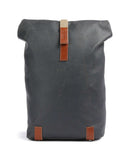 Brooks England Pickwick Cotton Canvas Small Rolltop batoh grey