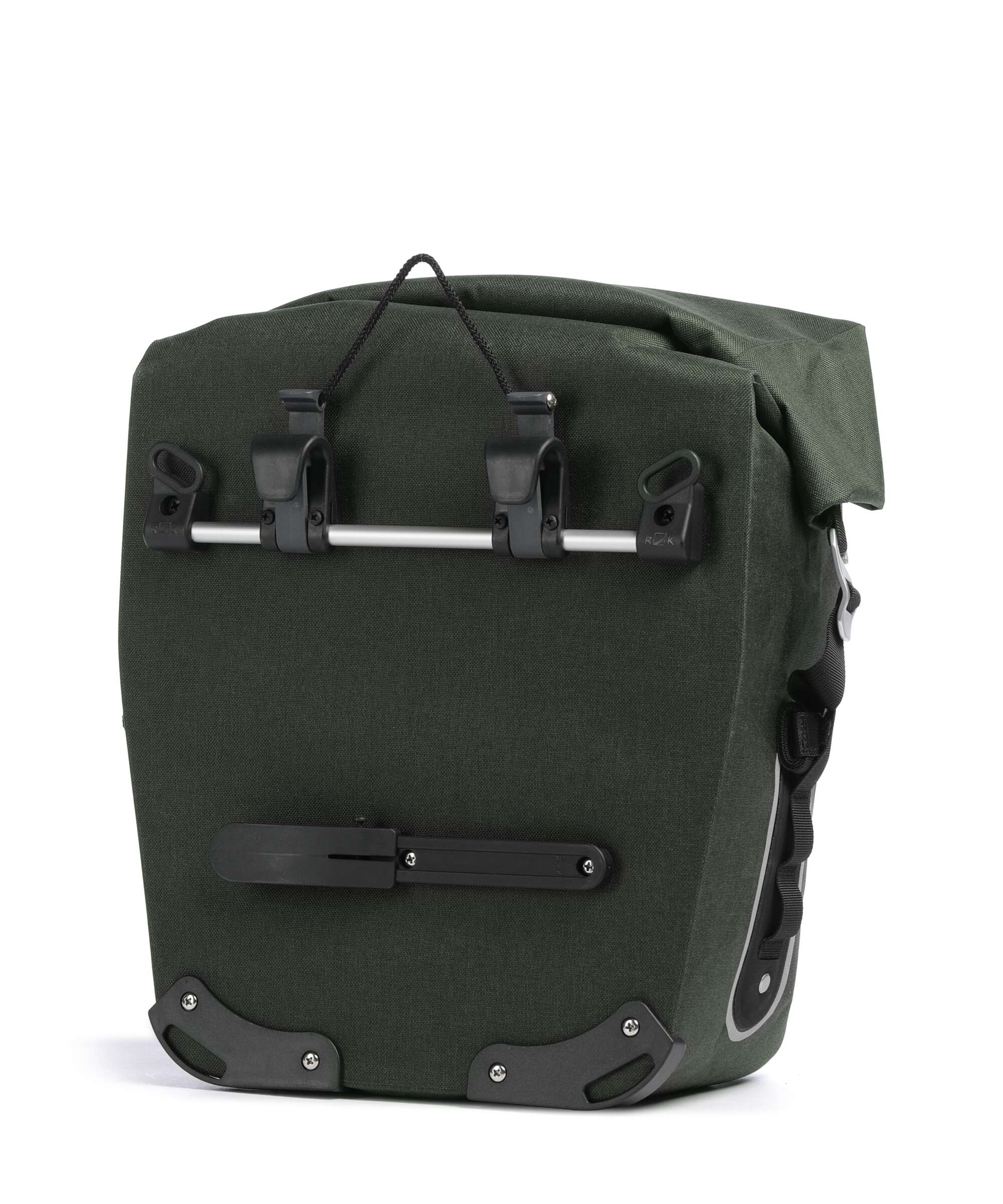 Brooks England Scape Large Bike pannier mud green