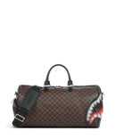 Sprayground Sharks in Paris Blur Weekender dark brown