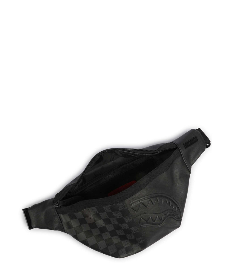 Sprayground Half Spritz Fanny pack black/grey