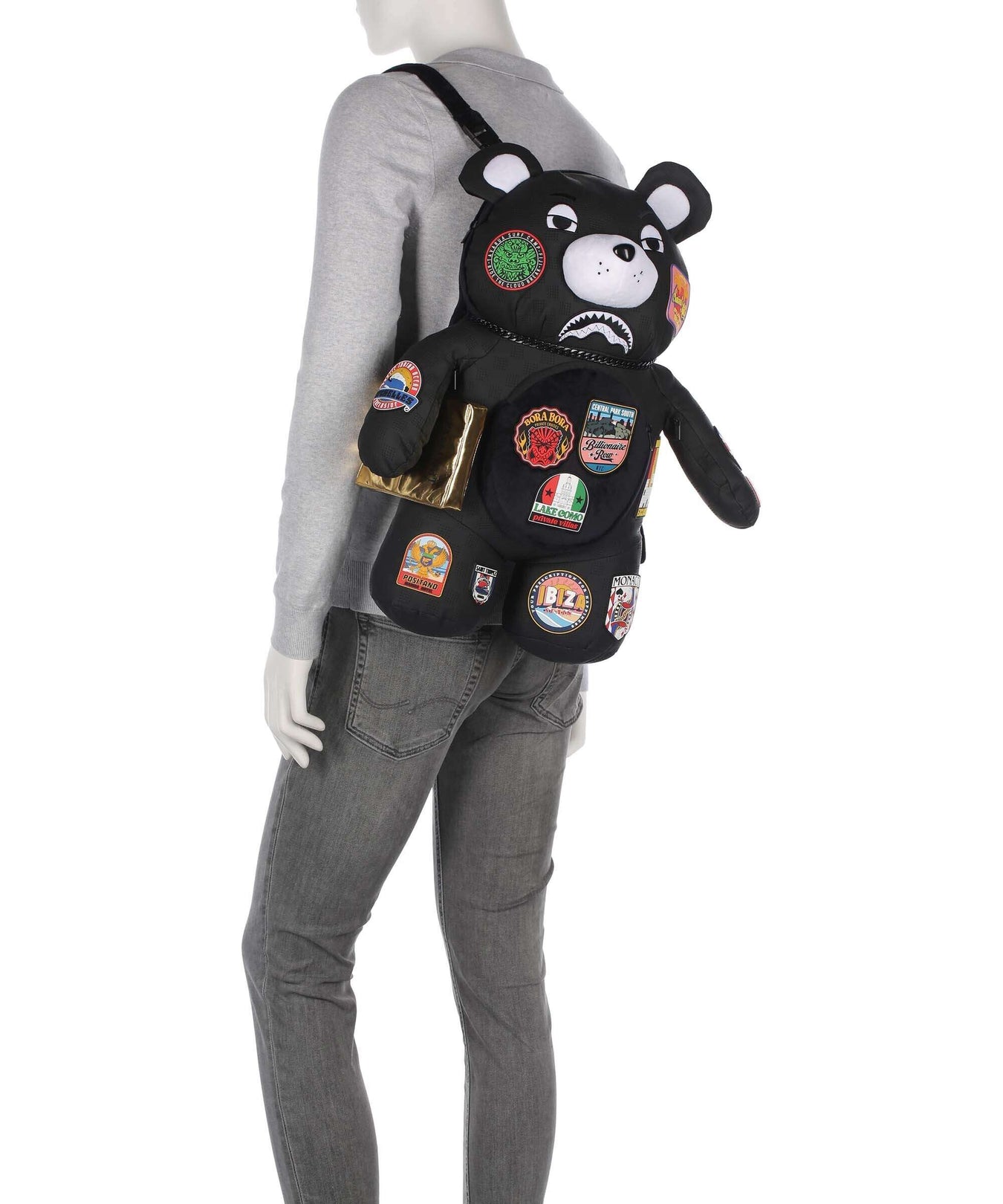 Sprayground Global Mogul Billionaire Teddy Bear Backpack multicolour