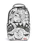 Sprayground Heavy Sharkmouth Doodle Batoh white