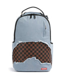 Sprayground Denim Shark Batoh blue