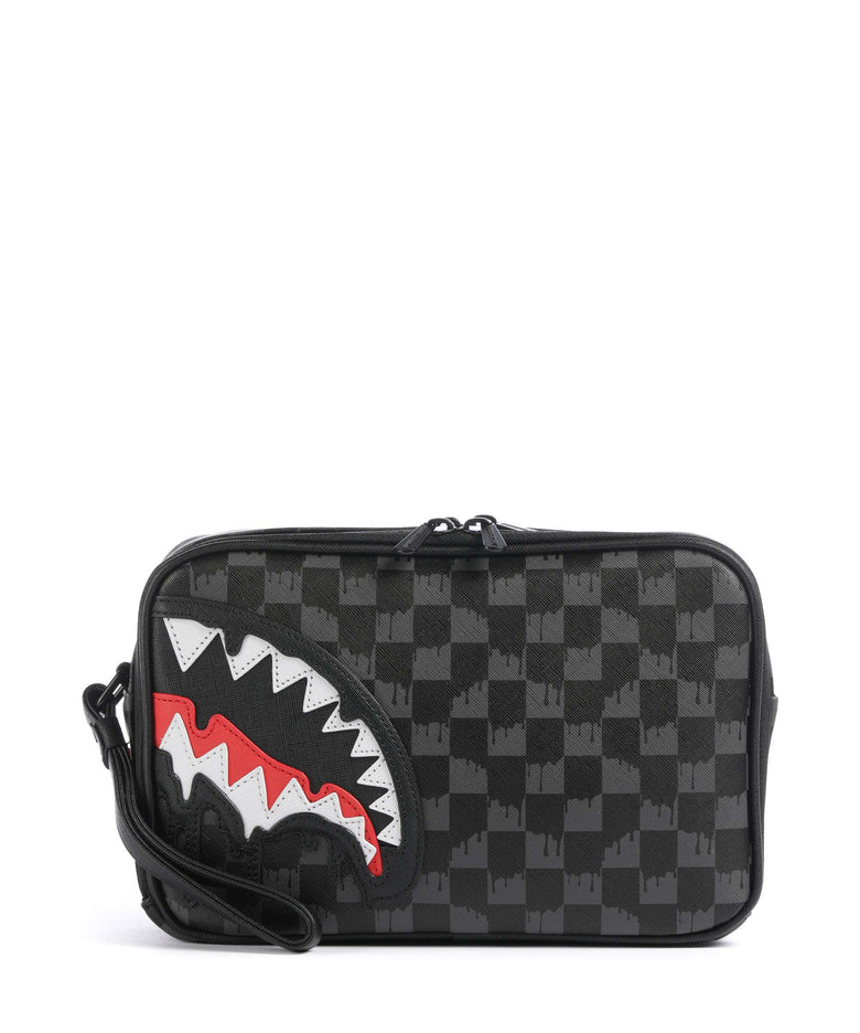 Sprayground Dripping Sharks in Paris Toiletry bag black