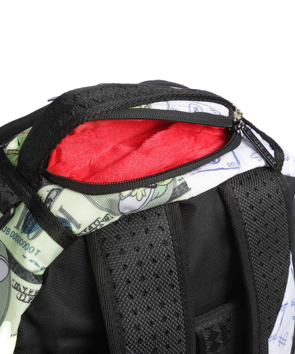 Sprayground Mean Money Collage Backpack multicolour