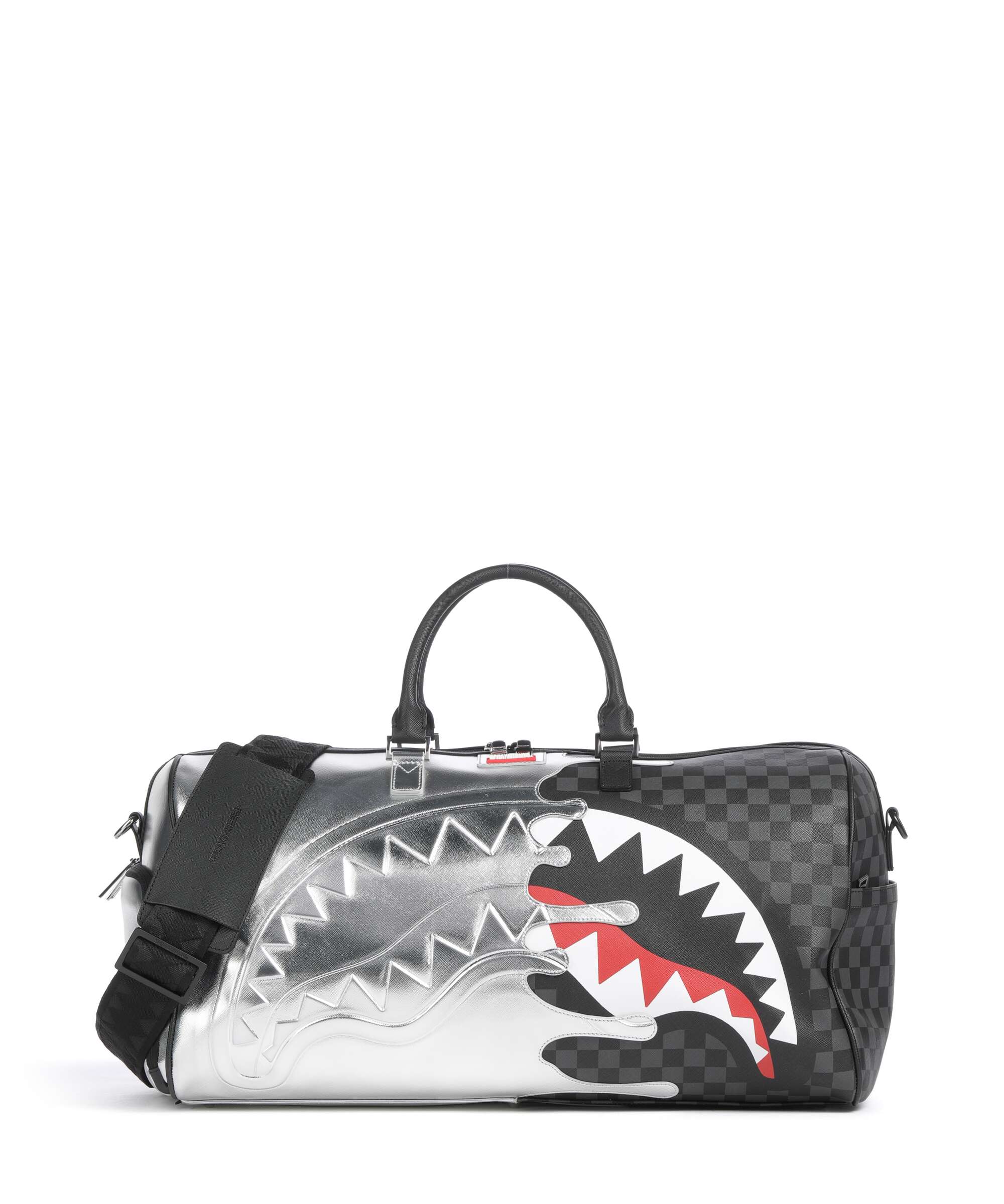 Sprayground Silver Side Drip Weekend bag silver