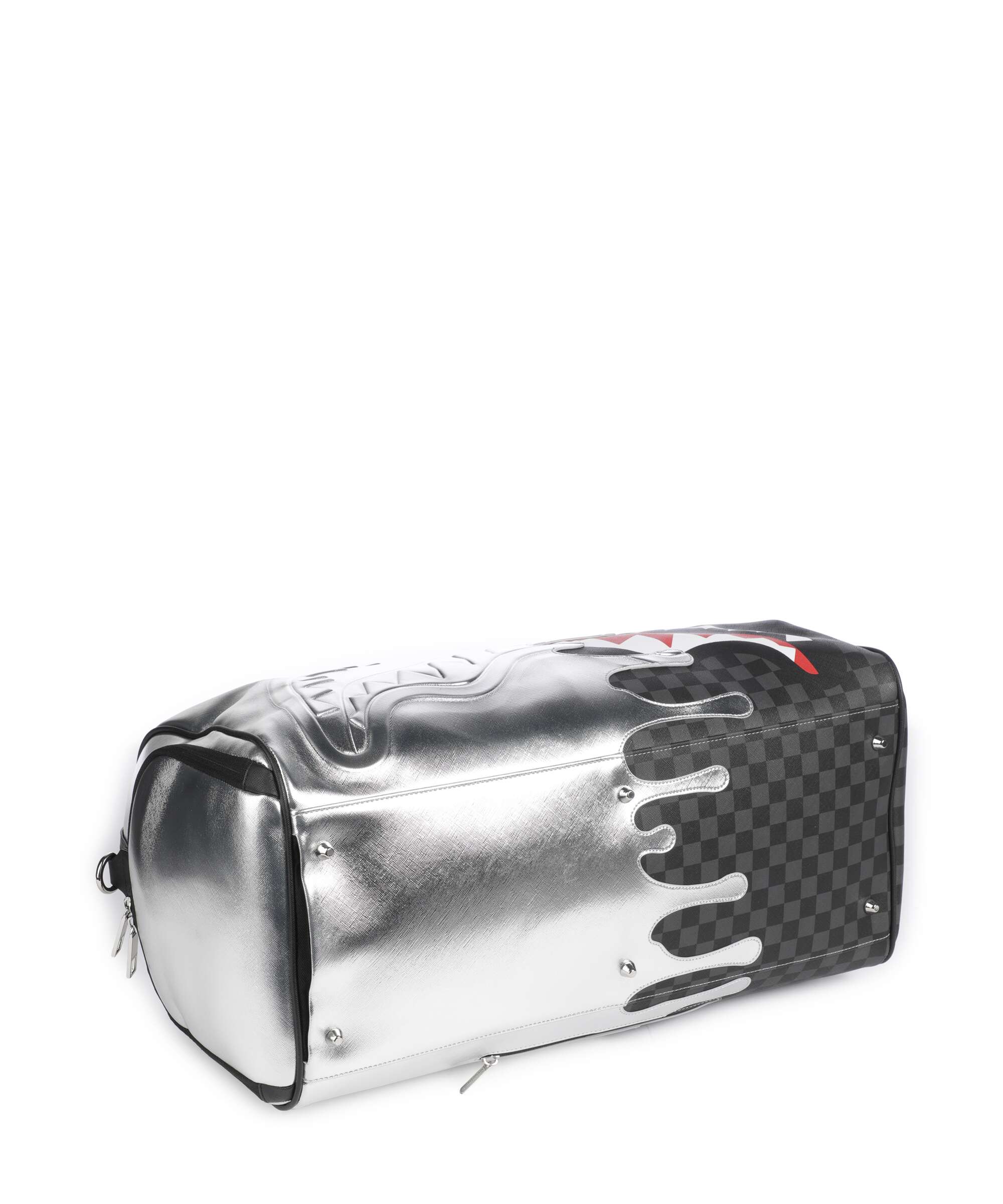 Sprayground Silver Side Drip Weekend bag silver