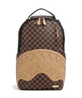 Sprayground Embossed Check Brown Backpack multicolour