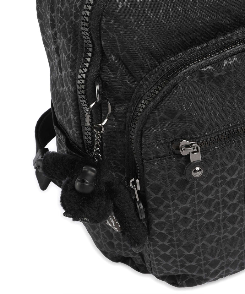 Kipling Basic Seoul S Backpack signature embossed