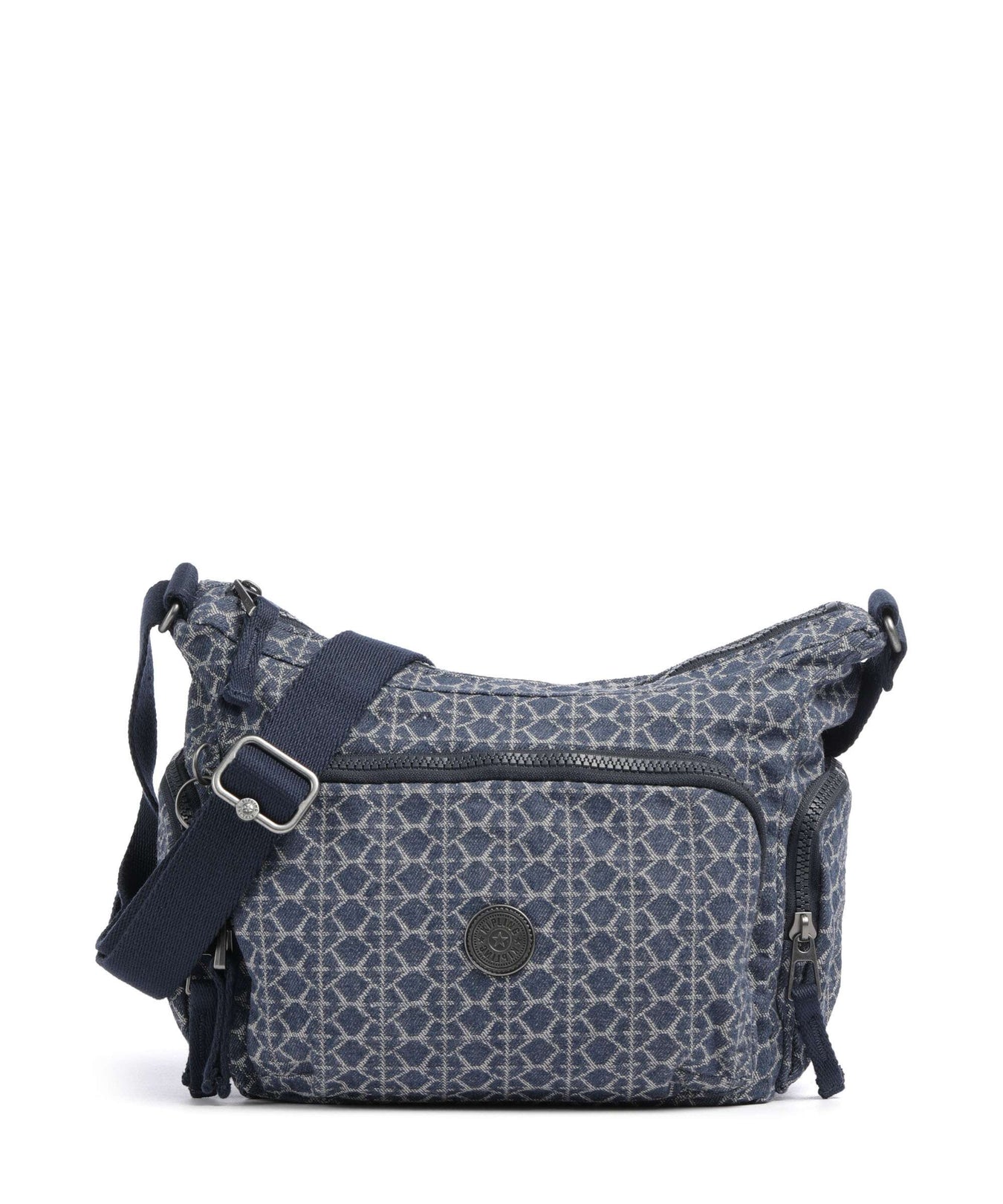 Kipling Denim Love Gabb S Crossbody bag signature denim