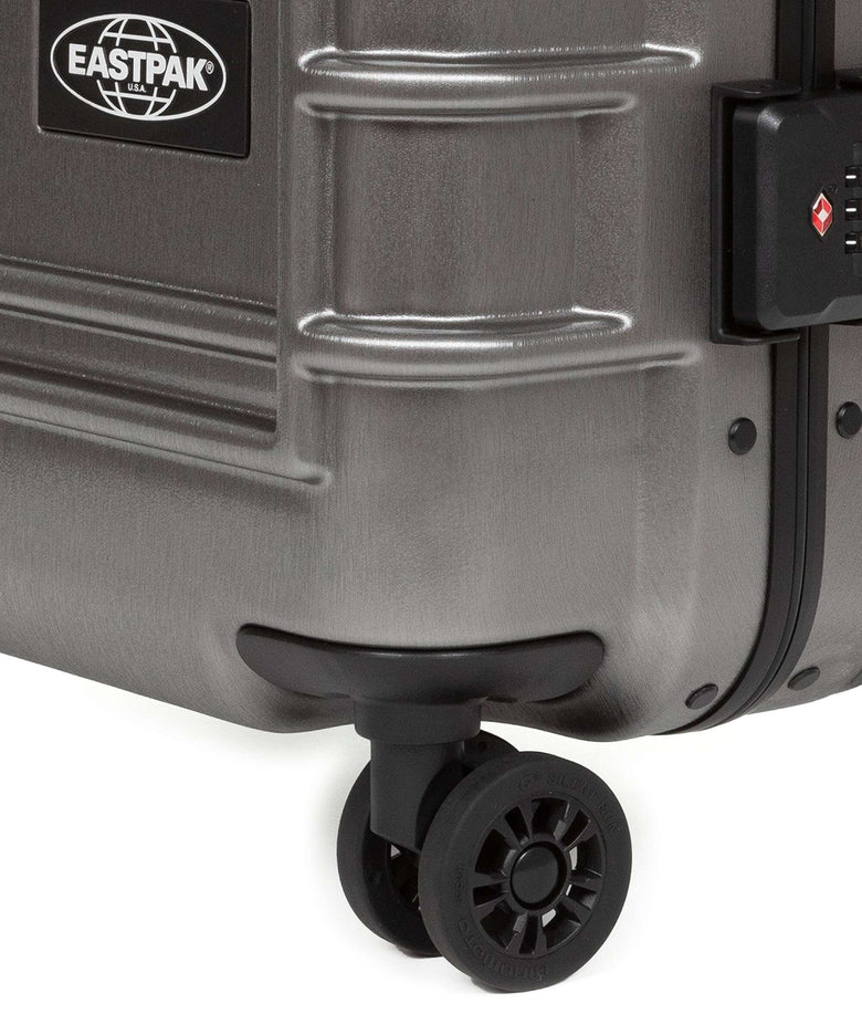 Eastpak Resist'R Case Spinner (4 wheels) brushed metal
