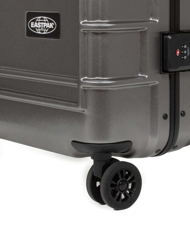 Eastpak Resist'R Case Spinner (4 wheels) brushed metal