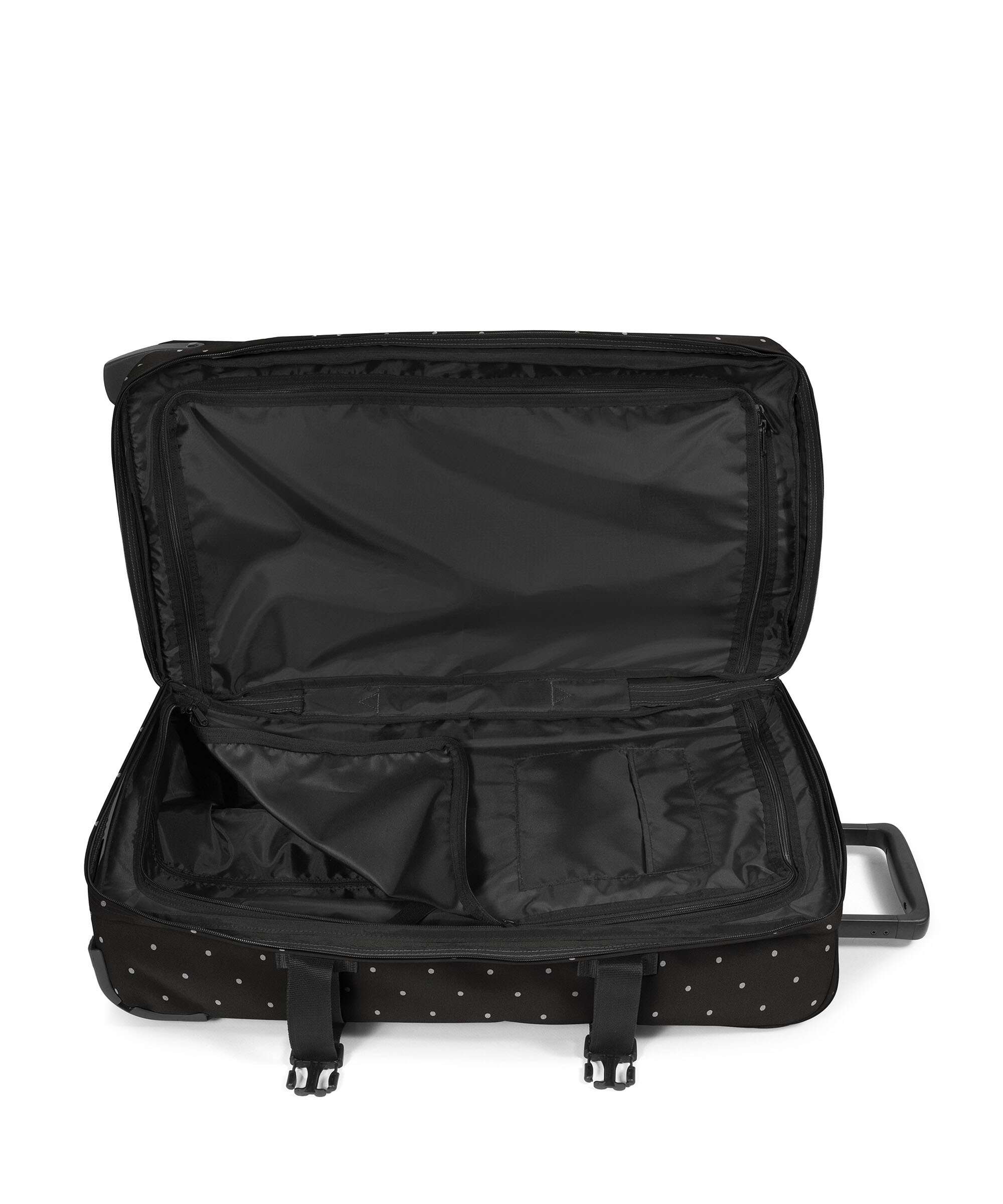 Eastpak Tranverz M Travel bag with wheels dots black/silver