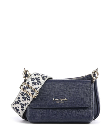 Kate Spade New York Double Up Taška cez rameno parisian navy