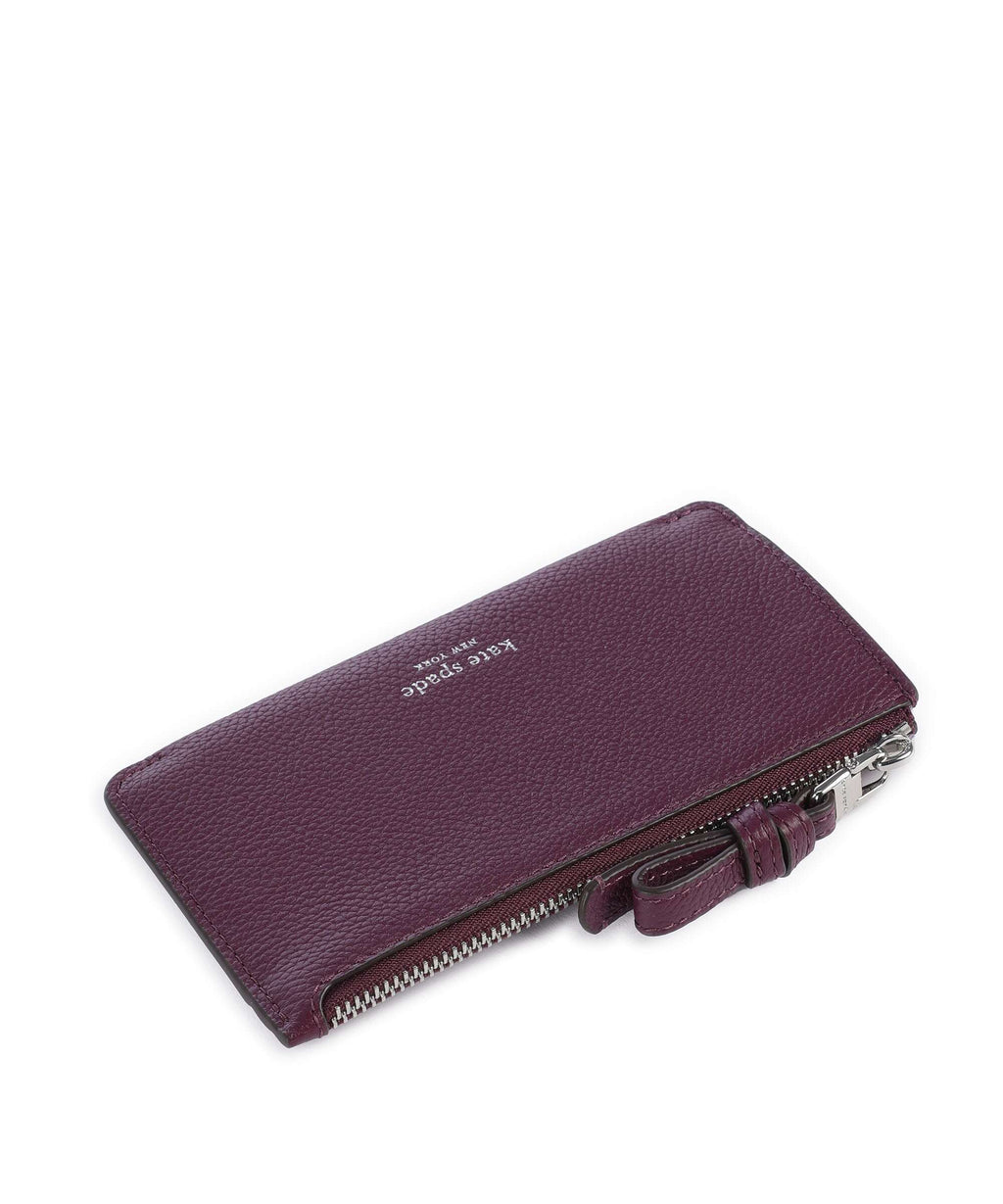 Kate Spade New York Loop Credit card holder purple agate