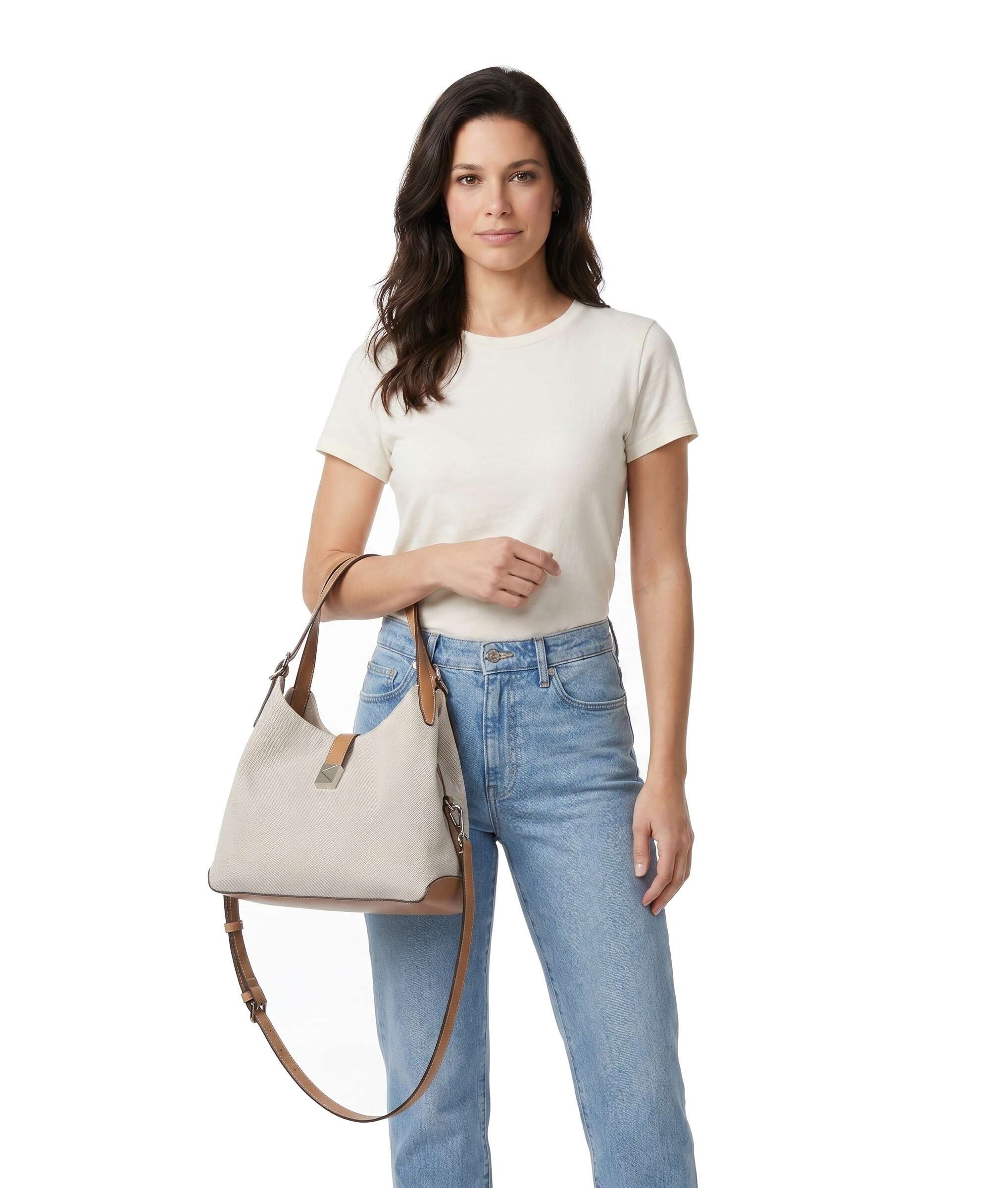 Kate Spade New York Deco Hobo bag natural multi
