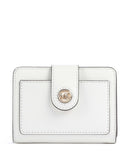 Michael Kors MK Charm Wallet optic white