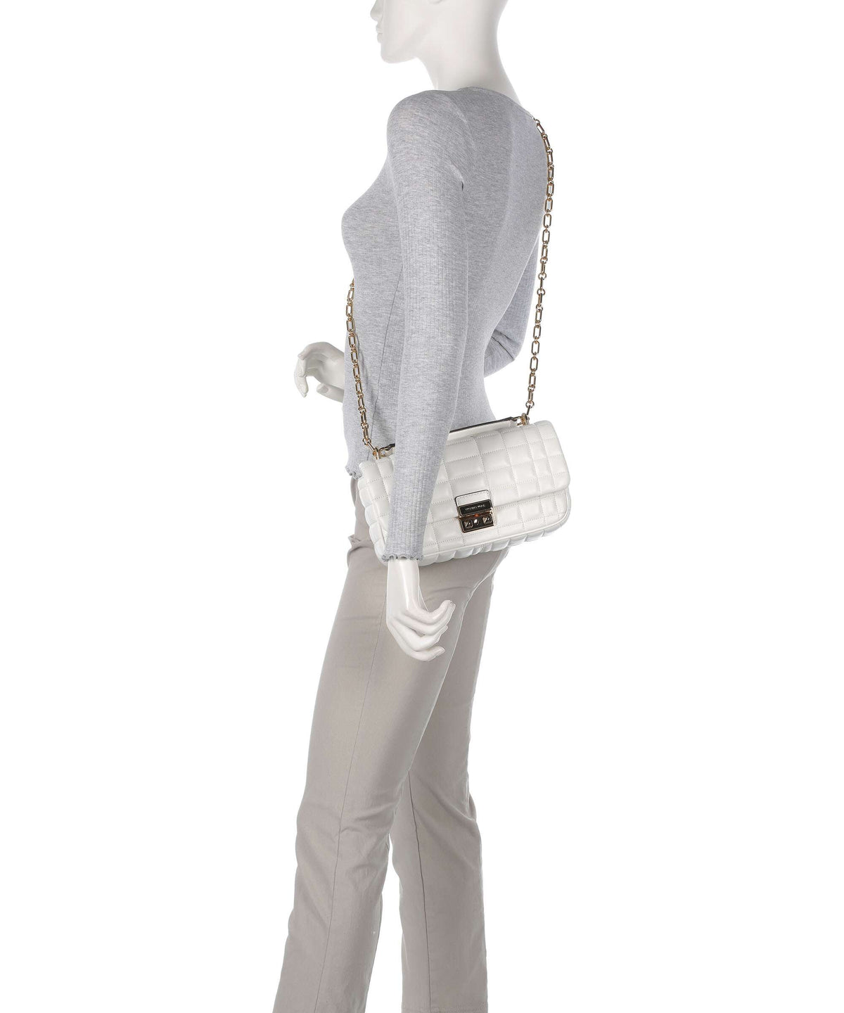 Michael Kors Tribeca Shoulder bag optic white