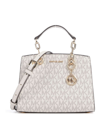 Michael Kors Cynthia Taška cez rameno vanilla cream