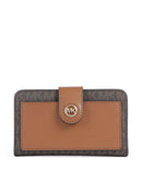 Michael Kors MK Charm Peňaženka brown/acorn