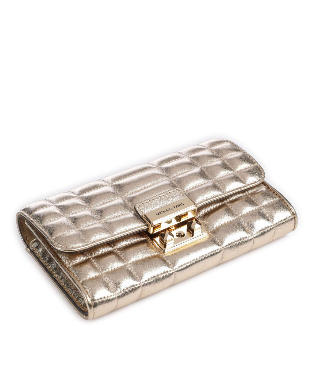 Michael Kors Tribeca Crossbody bag pale gold