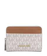 Michael Kors Jet Set Peňaženka vanilla/acorn