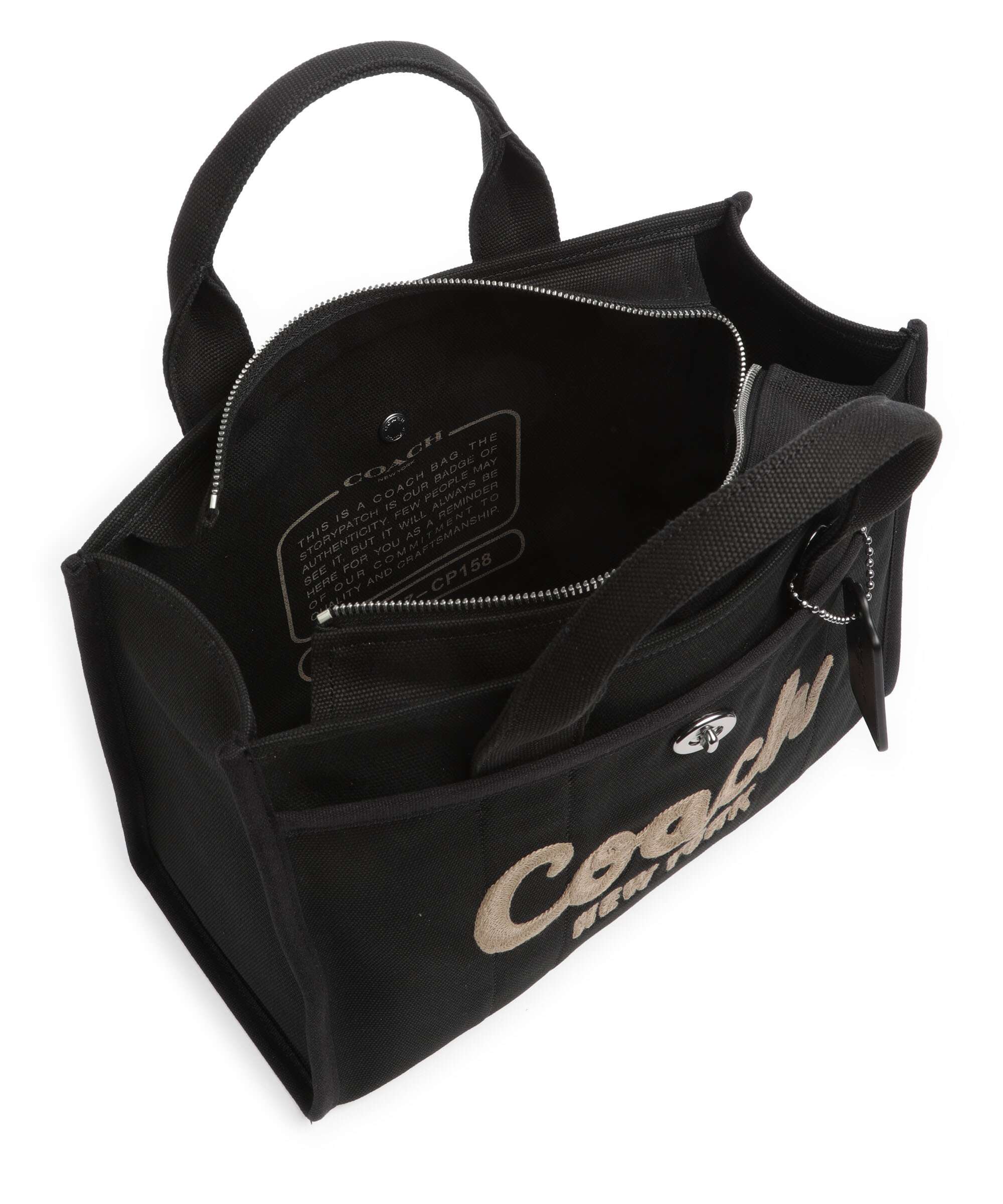 Coach Cargo Handbag black