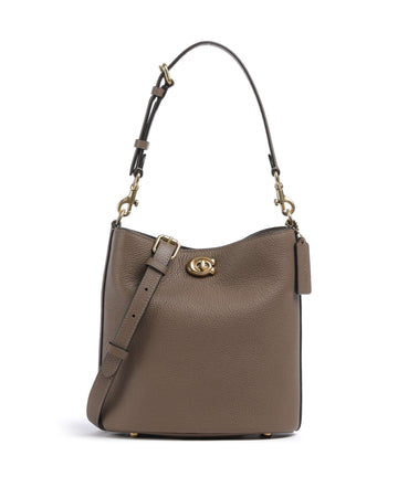 Coach Willow Soft 19 vrecko dark stone