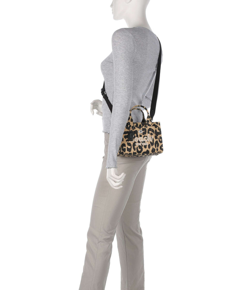 Coach Cargo Leopard Print 20 Crossbody bag black/multicolour
