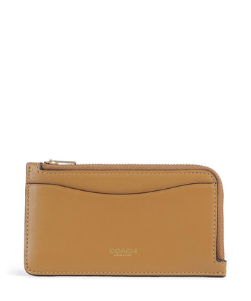 Coach New York Puzdro na kreditné karty honey brown