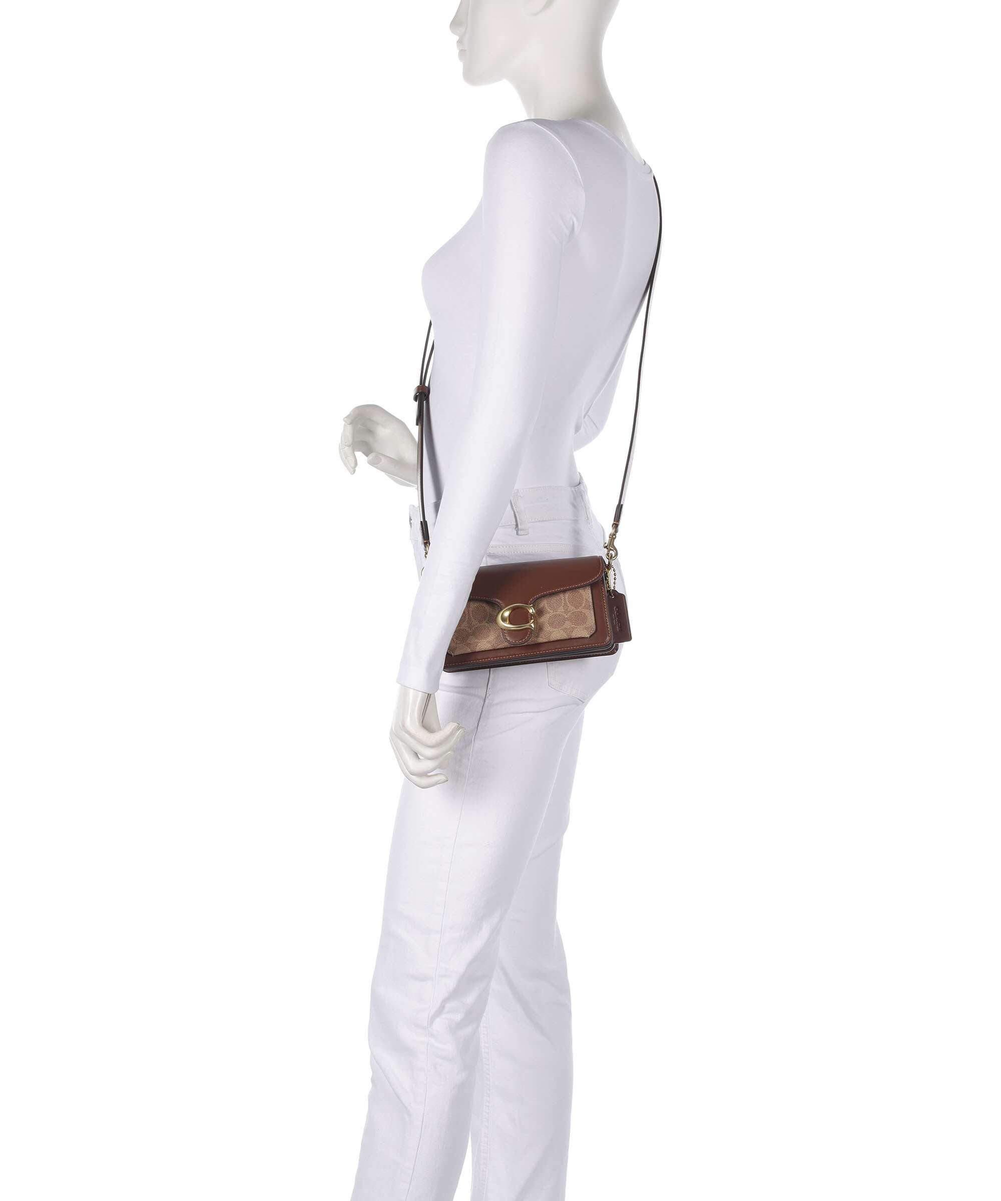 Coach Tabby 20 Shoulder bag tan brown