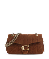 Coach Tabby Quilted Suede 26 Taška cez rameno warm brown
