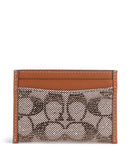 Coach Essential Signature Puzdro na kreditné karty burnished amber