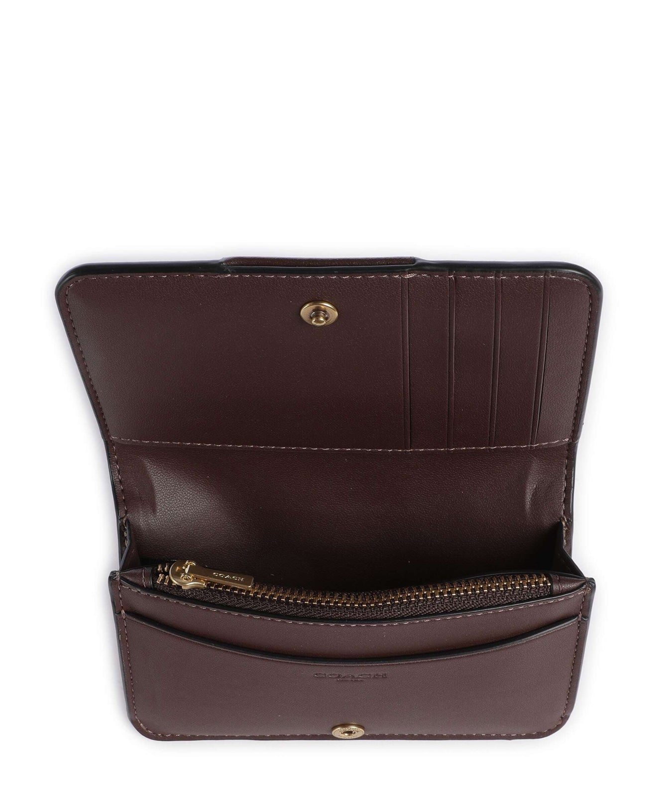 Coach Essential Signature Wallet maple