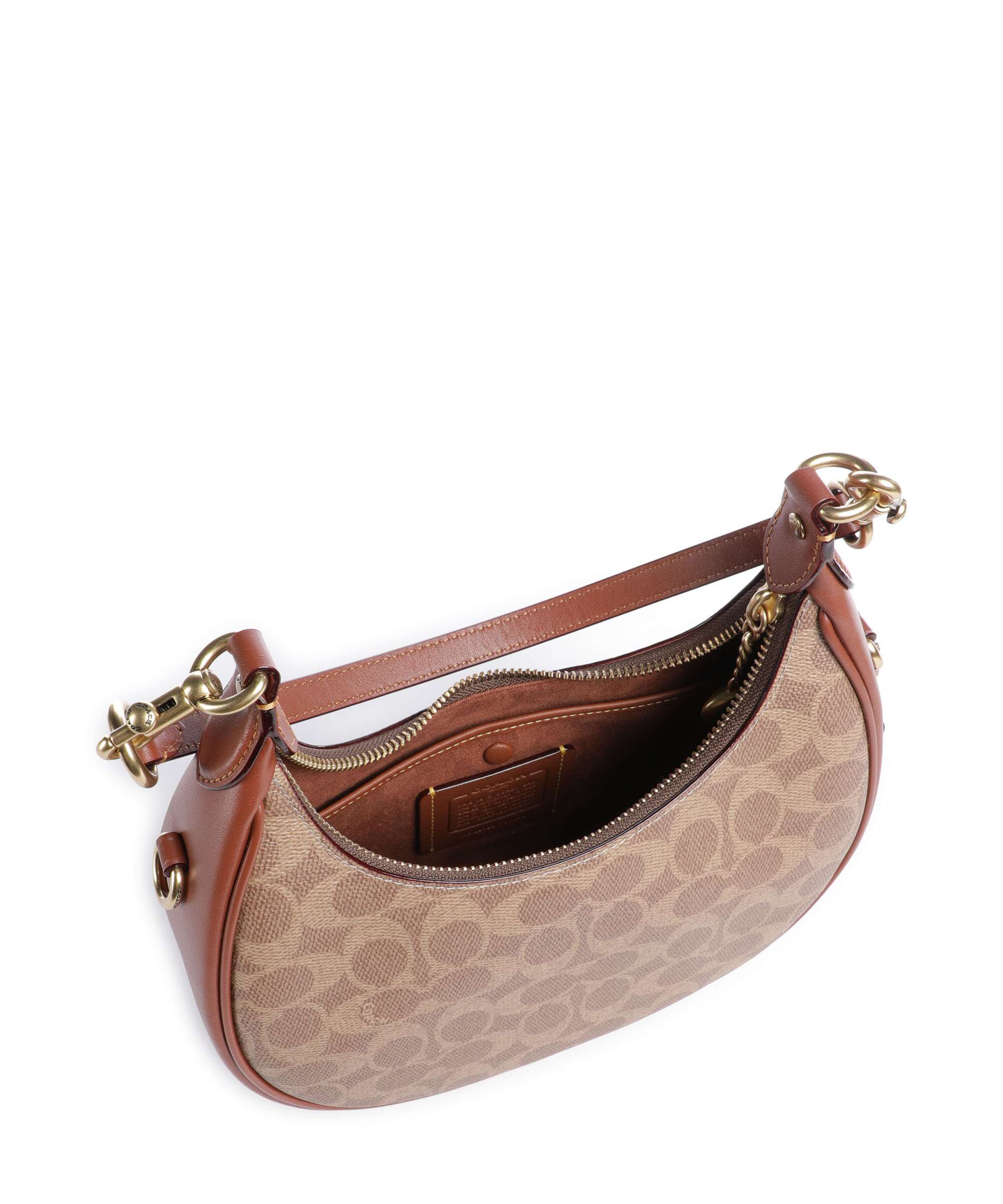 Coach Jonie Signature 22 Shoulder bag tan caramel