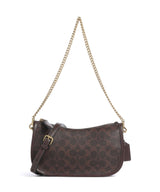 Coach Waverly Signature Taška cez rameno maple