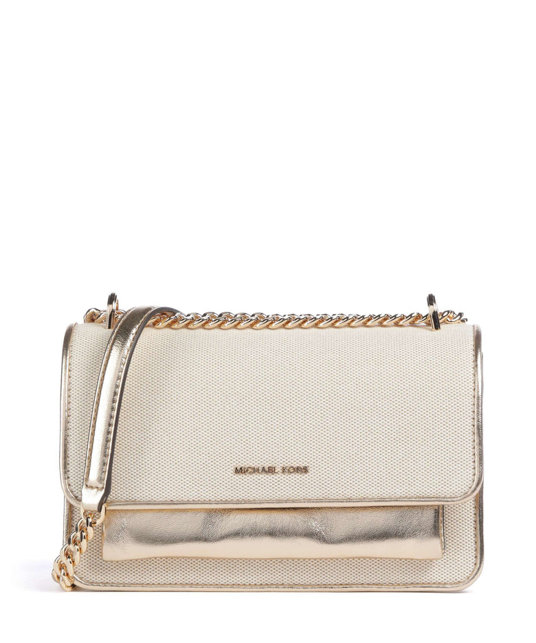 Michael Kors Claire Shoulder bag pale gold