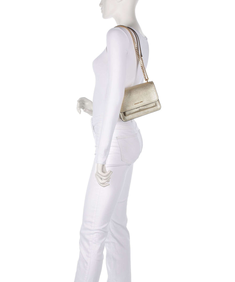 Michael Kors Claire Shoulder bag pale gold