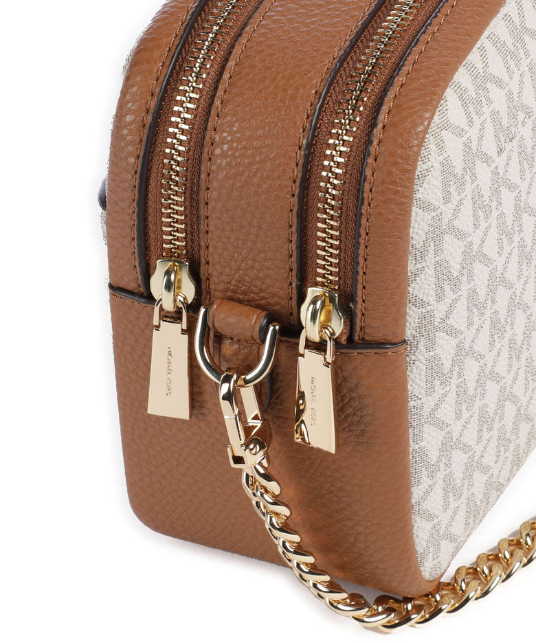 Michael Kors Bryant Medium Crossbody bag vanilla/acorn