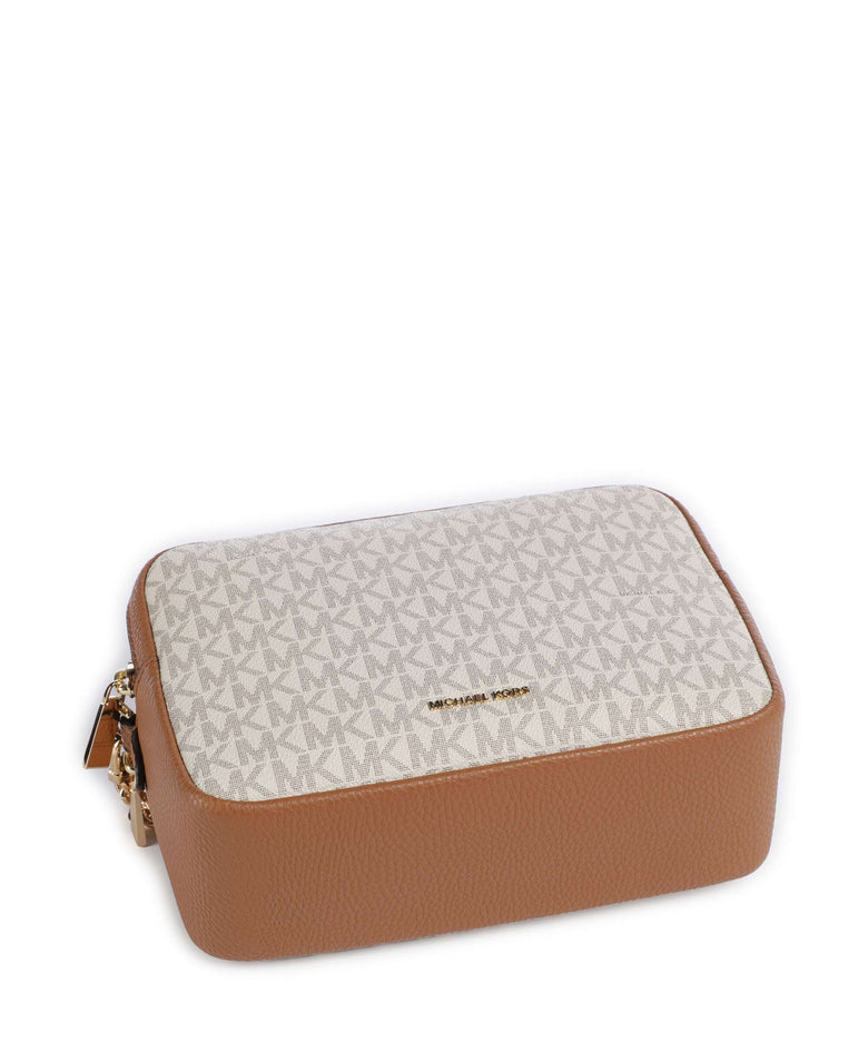 Michael Kors Bryant Medium Crossbody bag vanilla/acorn