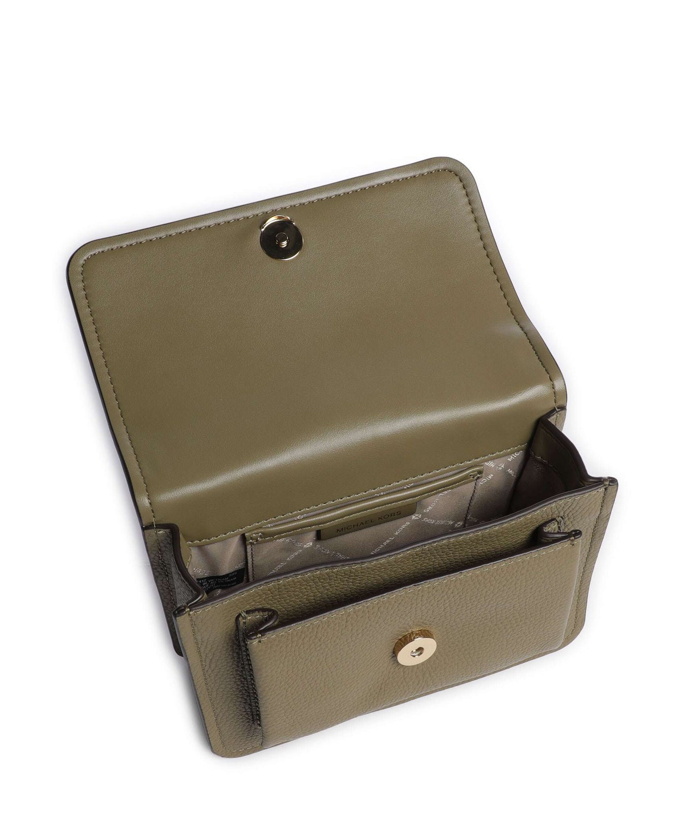 Michael Kors Claire Small Shoulder bag safari green