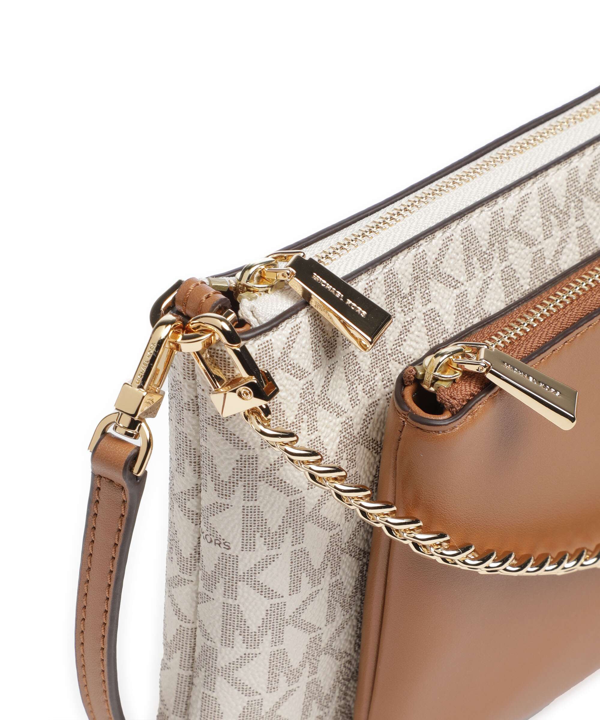 Michael Kors Jet Set Shoulder bag vanilla/acorn