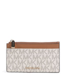 Michael Kors Jet Set Puzdro na kreditné karty vanilla/acorn